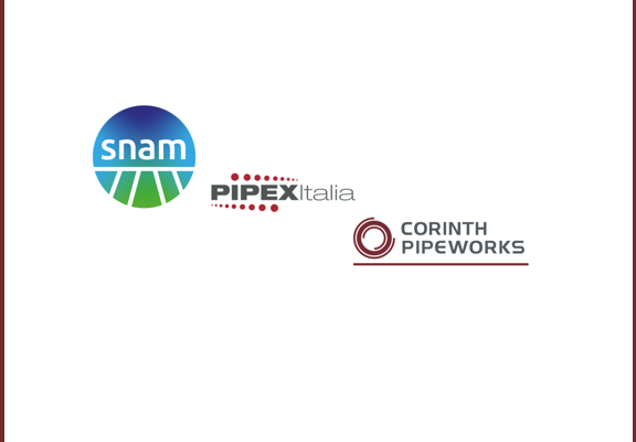 Vodíkové potrubia: stredomorská spolupráca medzi spoločnosťami SNAM, Corinth Pipeworks, Pipex Italia